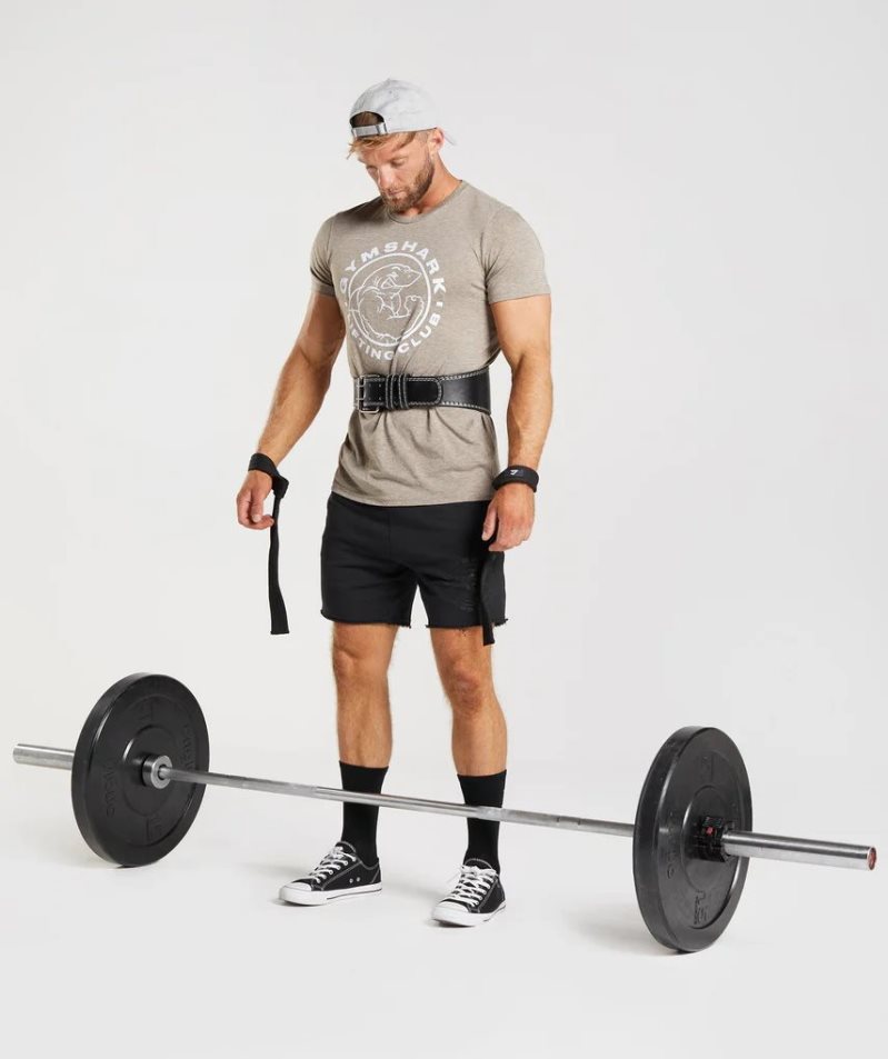 Men's Gymshark Legacy T-Shirts Grey | NZ 0ESVTN